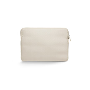Trunk Neopren Sleeve für MacBook Air 15&amp;quot;, beige &amp;gt;
