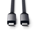 Sie sehen das Produktbild 04 von Satechi Type-C zu Type-C 100W Ladekabel 2m, space grau Satechi Type-C zu Type-C 100W Ladekabel 2m, space grau