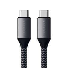 Sie sehen das Produktbild 05 von Satechi Type-C zu Type-C 100W Ladekabel 2m, space grau Satechi Type-C zu Type-C 100W Ladekabel 2m, space grau