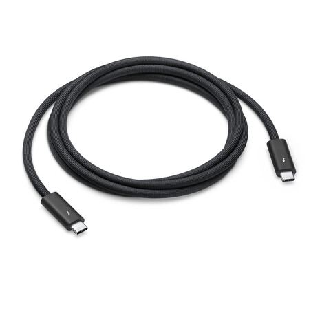 Sie sehen das Produktbild 01 von Apple Thunderbolt 4 (USB-C) Pro Kabel (1,8m) Apple Thunderbolt 4 (USB-C) Pro Kabel (1,8m)