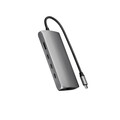 Sie sehen das Produktbild 03 von Satechi USB-C Multiport Adapter 8K mit Ethernet V3, space grau Satechi USB-C Multiport Adapter 8K mit Ethernet V3, space grau
