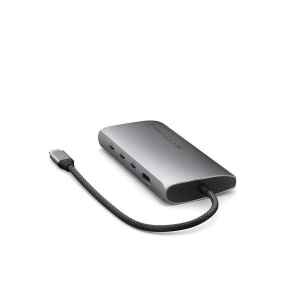 Sie sehen das Produktbild 04 von Satechi USB-C Multiport Adapter 8K mit Ethernet V3, space grau Satechi USB-C Multiport Adapter 8K mit Ethernet V3, space grau