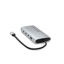 Sie sehen das Produktbild 03 von Satechi USB-C Multiport Adapter 8K mit Ethernet V3, silber Satechi USB-C Multiport Adapter 8K mit Ethernet V3, silber
