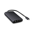 Sie sehen das Produktbild 02 von Satechi USB-C Multiport Adapter 8K mit Ethernet V3, schwarz Satechi USB-C Multiport Adapter 8K mit Ethernet V3, schwarz