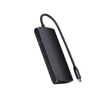 Sie sehen das Produktbild 04 von Satechi USB-C Multiport Adapter 8K mit Ethernet V3, schwarz Satechi USB-C Multiport Adapter 8K mit Ethernet V3, schwarz