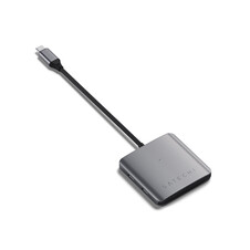 Satechi USB-C PD 4-Port Hub, space grau