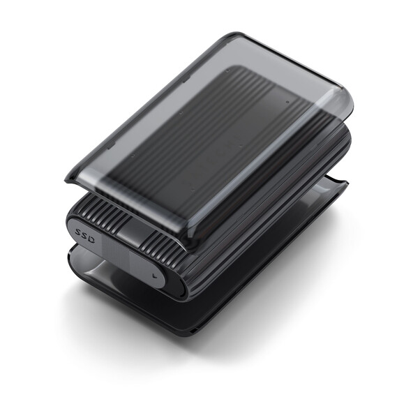 Satechi USB4 NVMe SSD Pro Gehäuse, space grau