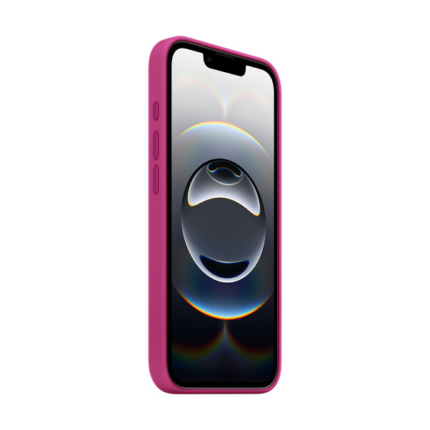 Sie sehen das Produktbild 02 von Apple iPhone 16e Silikon Case, fuchsia Apple iPhone 16e Silikon Case, fuchsia