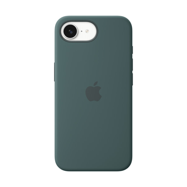 Sie sehen das Produktbild 01 von iPhone 16e Silikon Case − Seegrün iPhone 16e Silikon Case − Seegrün