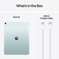 13" iPad Air Wi-Fi + Cellular 128 GB - Blau (M3)