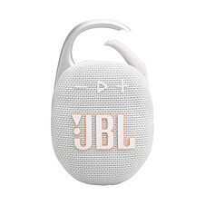 Sie sehen das Produktbild 02 von JBL Clip5, Bluetooth-Lautsprecher mit Karabinerhaken, weiss JBL Clip5, Bluetooth-Lautsprecher mit Karabinerhaken, weiss