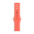 Apple Watch 42mm Sportarmband, mandarine - S/M