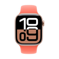 Sie sehen das Produktbild 03 von Apple Watch 42mm Sportarmband, mandarine - M/L Apple Watch 42mm Sportarmband, mandarine - M/L