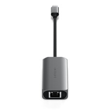 Sie sehen das Produktbild 02 von Satechi USB-C 2,5 Gigabit Ethernet Adapter 4-in-1, space grau Satechi USB-C 2,5 Gigabit Ethernet Adapter 4-in-1, space grau