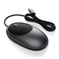 Satechi C1 USB-C Wired Mouse, space grau