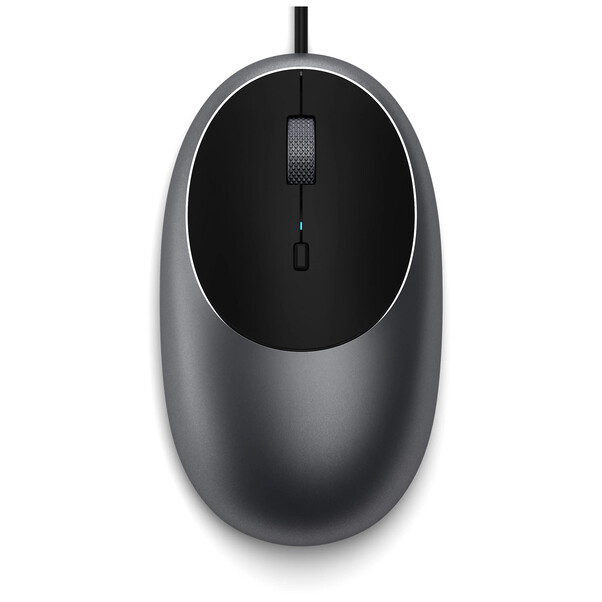 Satechi C1 USB-C Wired Mouse, space grau