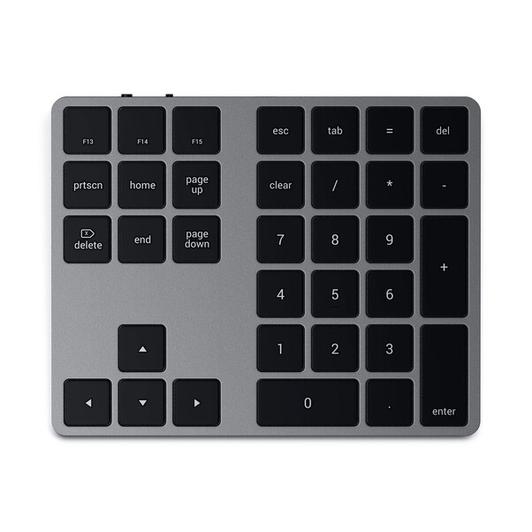 Satechi Extended Wireless Keypad, space grau