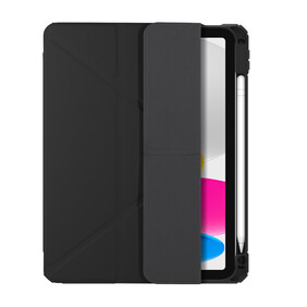 dbramante London Multi-View Slim Folio Case für iPad 11&amp;quot; (A16/10.9&amp;quot;), schwarz