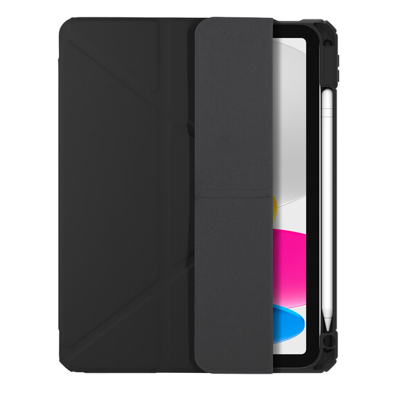 Sie sehen das Produktbild 01 von dbramante London Multi-View Slim Folio Case für iPad 11" (A16/10.9"), schwarz dbramante London Multi-View Slim Folio Case für iPad 11" (A16/10.9"), schwarz