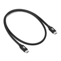 Sie sehen das Produktbild 01 von OWC Thunderbolt 5 Kabel, schwarz (0,8m) OWC Thunderbolt 5 Kabel, schwarz (0,8m)