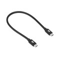Sie sehen das Produktbild 01 von OWC Thunderbolt 5 Kabel, schwarz (0,3m) OWC Thunderbolt 5 Kabel, schwarz (0,3m)