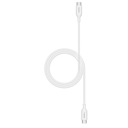 Sie sehen das Produktbild 01 von Mophie Essentials USB-C auf USB-C Kabel, 1m, weiss Mophie Essentials USB-C auf USB-C Kabel, 1m, weiss