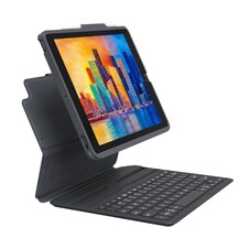 Sie sehen das Produktbild 02 von Zagg Tastatur Pro Keys Apple iPad 10.9" (10th Gen)/A16, schwarz-grau, deutsch Zagg Tastatur Pro Keys Apple iPad 10.9" (10th Gen)/A16, schwarz-grau, deutsch