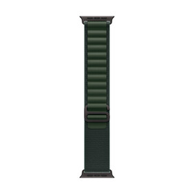 49 mm Alpine Loop Dunkelgrün – Large – Titan Schwarz