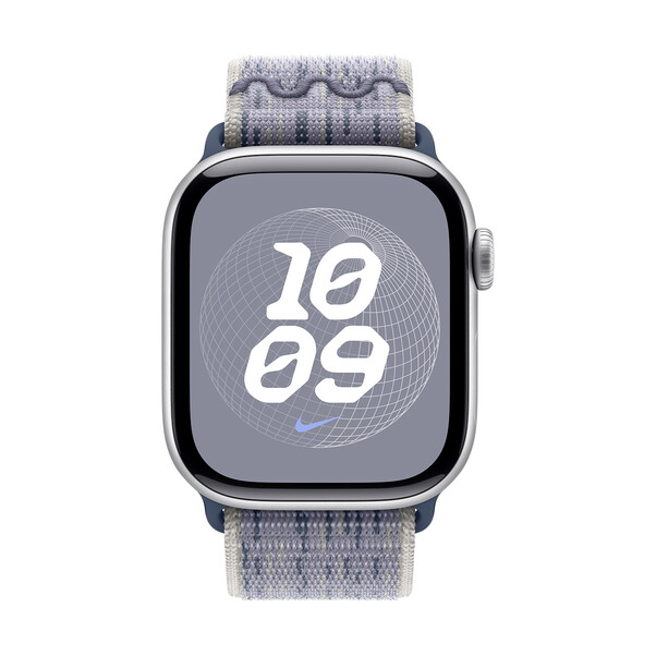 Sie sehen das Produktbild 01 von 42 mm Nike Sport Loop Grau/Blau 42 mm Nike Sport Loop Grau/Blau
