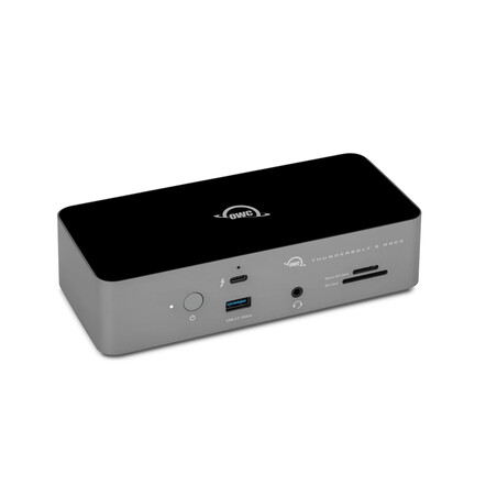 OWC 11-Port Dock mit Thunderbolt 5, space grau
