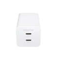 Sie sehen das Produktbild 05 von Mophie Essentials 50W Dual USB-C PD EU Netzadapter, weiss Mophie Essentials 50W Dual USB-C PD EU Netzadapter, weiss