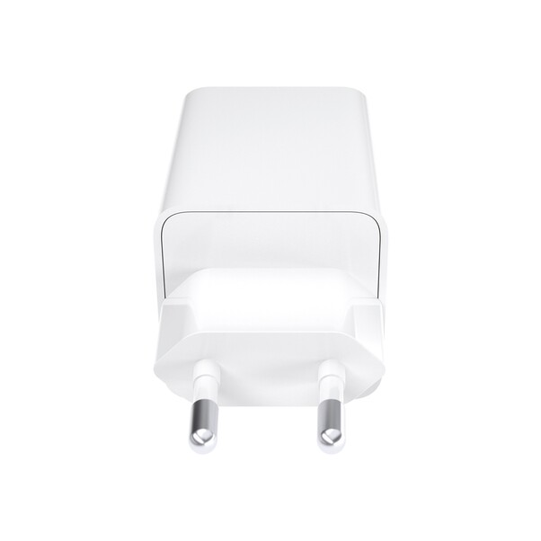 Sie sehen das Produktbild 07 von Mophie Essentials 50W Dual USB-C PD EU Netzadapter, weiss Mophie Essentials 50W Dual USB-C PD EU Netzadapter, weiss