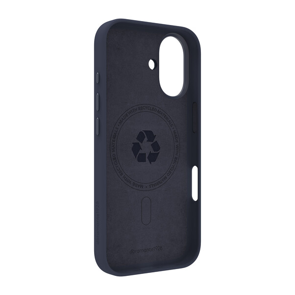 dbramante Roskilde ICON Case mit MagSafe für iPhone 17, dunkelblau