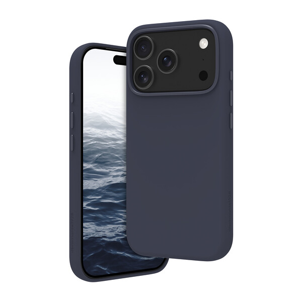 dbramante Roskilde ICON Case mit MagSafe für iPhone 17 Pro, dunkelblau