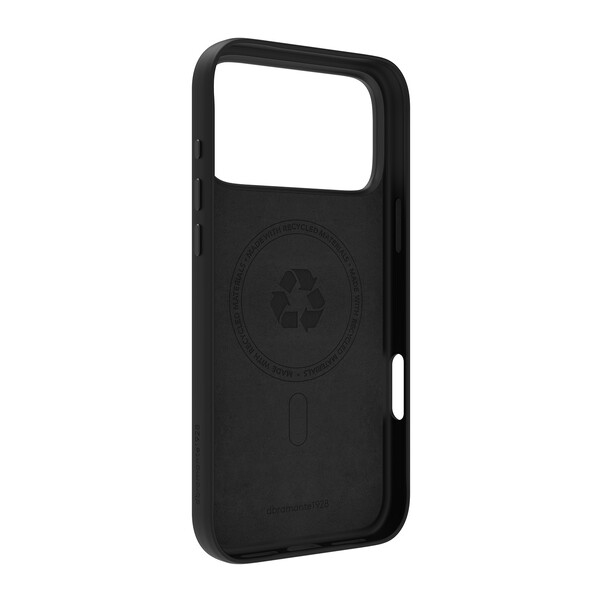 dbramante Roskilde ICON Case mit MagSafe für iPhone 17 Pro Max, schwarz