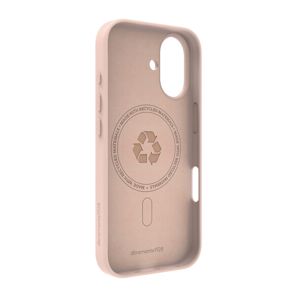 dbramante Roskilde ICON Case mit MagSafe Kick für iPhone 17, rosa