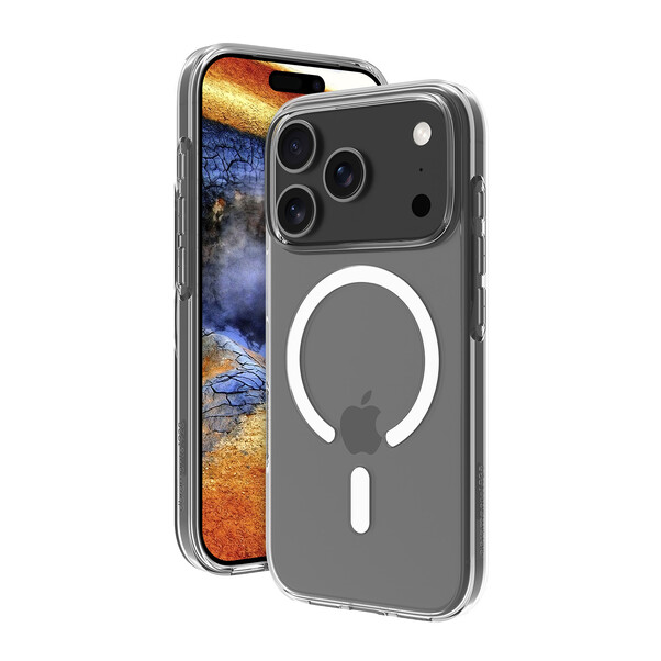 dbramante Greenland Pro Clear Case mit MagSafe für iPhone 17 Pro, transparant