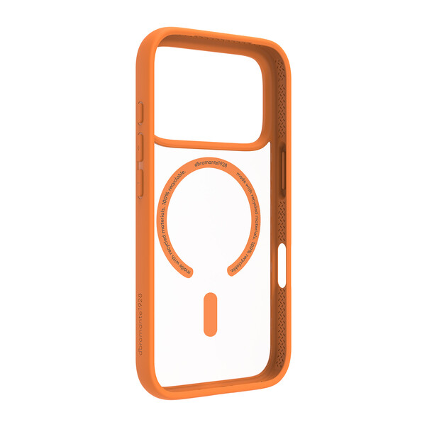 dbramante Grenen Case mit MagSafe für iPhone 17 Pro, orange