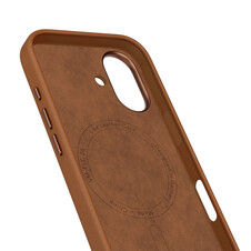 Sie sehen das Produktbild 03 von Vonmählen Kunstleder-Case für iPhone 17, braun Vonmählen Kunstleder-Case für iPhone 17, braun