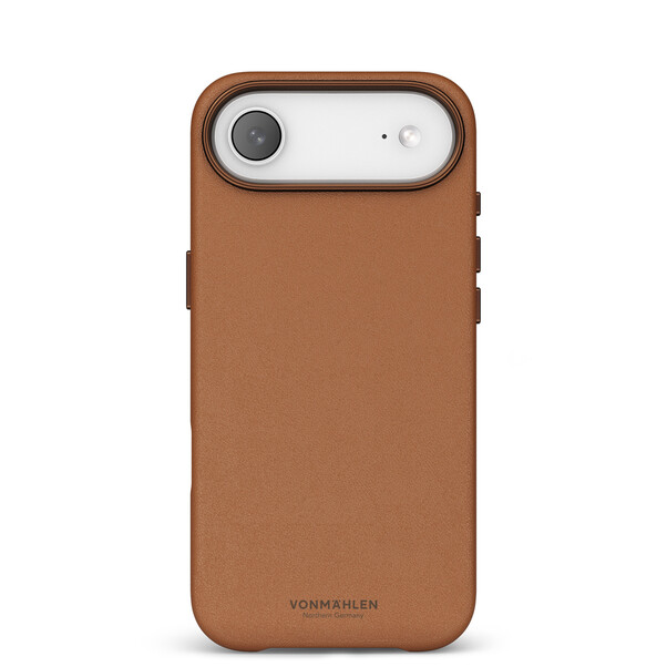 Sie sehen das Produktbild 01 von Vonmählen Kunstleder-Case für iPhone Air, braun Vonmählen Kunstleder-Case für iPhone Air, braun