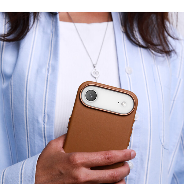 Sie sehen das Produktbild 04 von Vonmählen Kunstleder-Case für iPhone Air, braun Vonmählen Kunstleder-Case für iPhone Air, braun