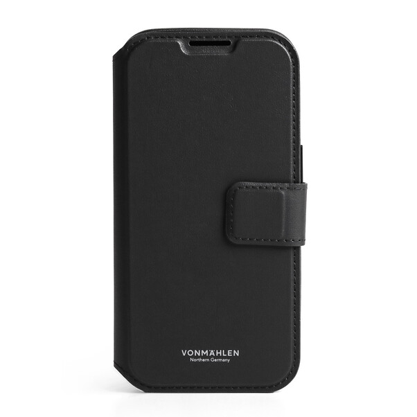 Sie sehen das Produktbild 03 von Vonmählen Kunstleder-Folio für iPhone Air, schwarz Vonmählen Kunstleder-Folio für iPhone Air, schwarz