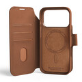 Sie sehen das Produktbild 02 von Vonmählen Kunstleder-Folio für iPhone 17 Pro, braun Vonmählen Kunstleder-Folio für iPhone 17 Pro, braun