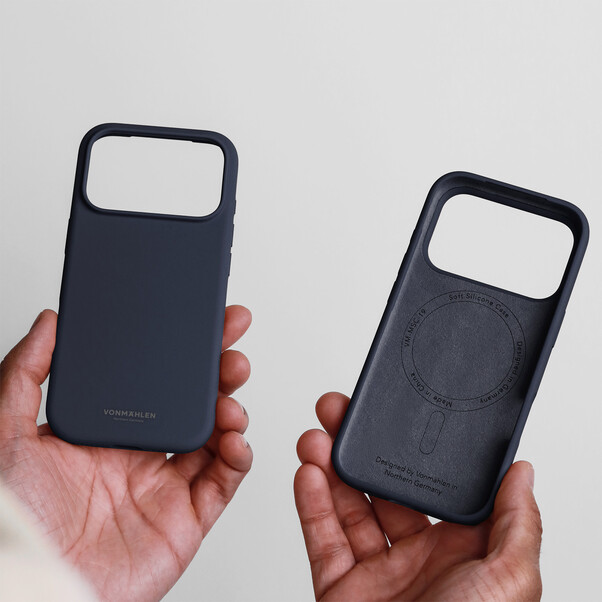 Vonmählen Silikon-Case für iPhone 17 Pro Max, blau