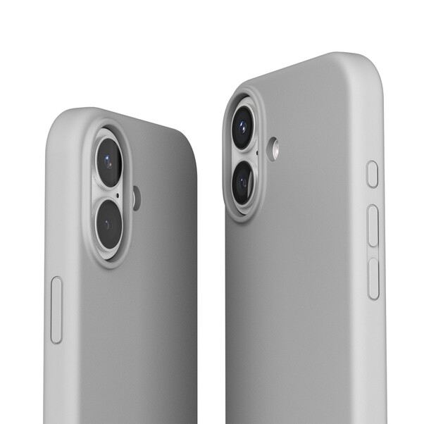 Vonmählen Silikon-Case für iPhone 17, hellgrau