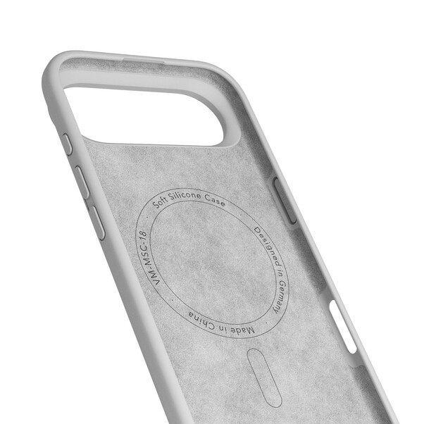 Sie sehen das Produktbild 03 von Vonmählen Silikon-Case für iPhone Air, hellgrau Vonmählen Silikon-Case für iPhone Air, hellgrau