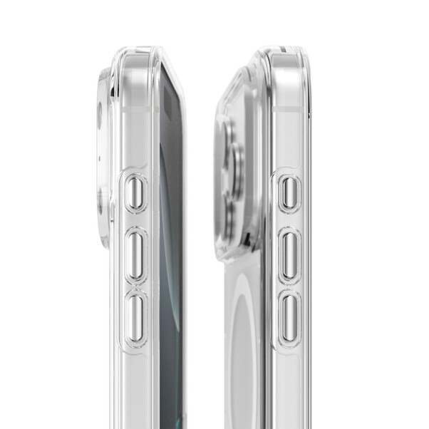 Sie sehen das Produktbild 02 von Vonmählen Transparent Case 2 für iPhone 17 Pro, weiss Vonmählen Transparent Case 2 für iPhone 17 Pro, weiss