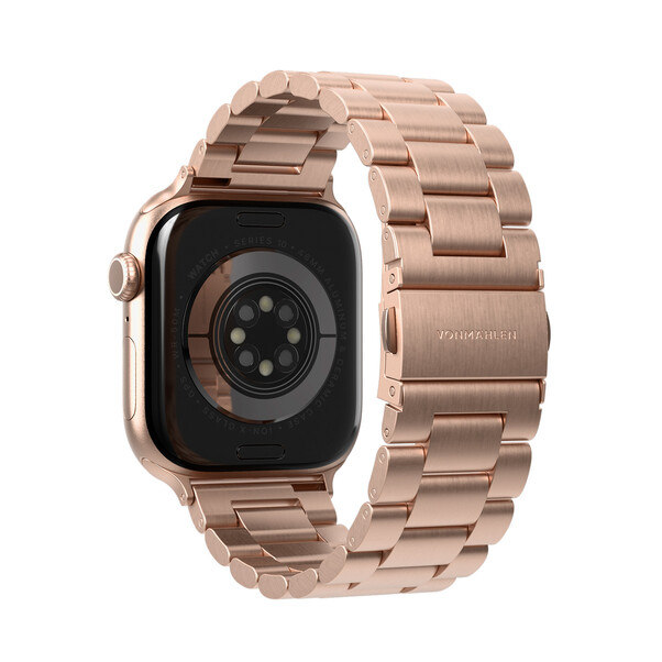 Sie sehen das Produktbild 02 von Vonmählen Gliederarmband 2 für Apple Watch 40/41/42mm, rosegold Vonmählen Gliederarmband 2 für Apple Watch 40/41/42mm, rosegold