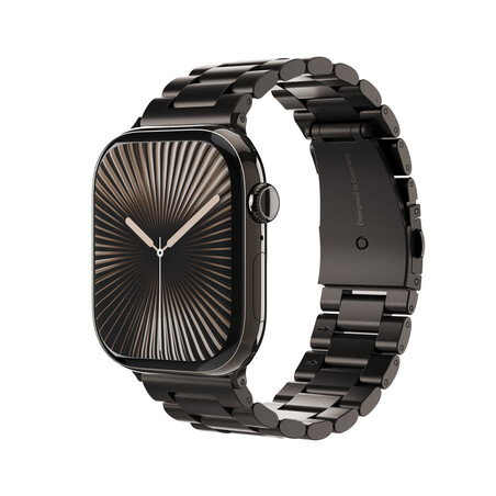 Sie sehen das Produktbild 01 von Vonmählen Gliederarmband 2 für Apple Watch 40/41/42mm, granitgrau Vonmählen Gliederarmband 2 für Apple Watch 40/41/42mm, granitgrau