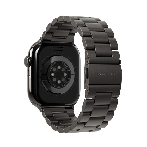 Sie sehen das Produktbild 02 von Vonmählen Gliederarmband 2 für Apple Watch 40/41/42mm, granitgrau Vonmählen Gliederarmband 2 für Apple Watch 40/41/42mm, granitgrau